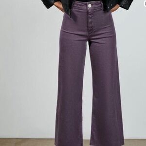 Zara Lavender Denim Pants